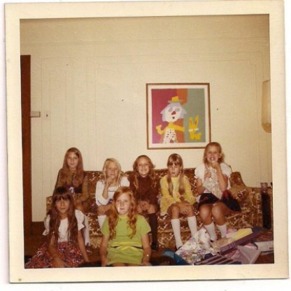 Circa 1971 - The girls